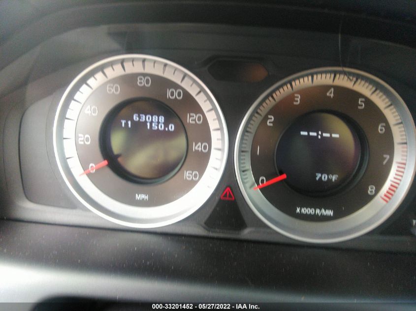 2013 VOLVO XC60 3.2L YV4952DL8D2407869