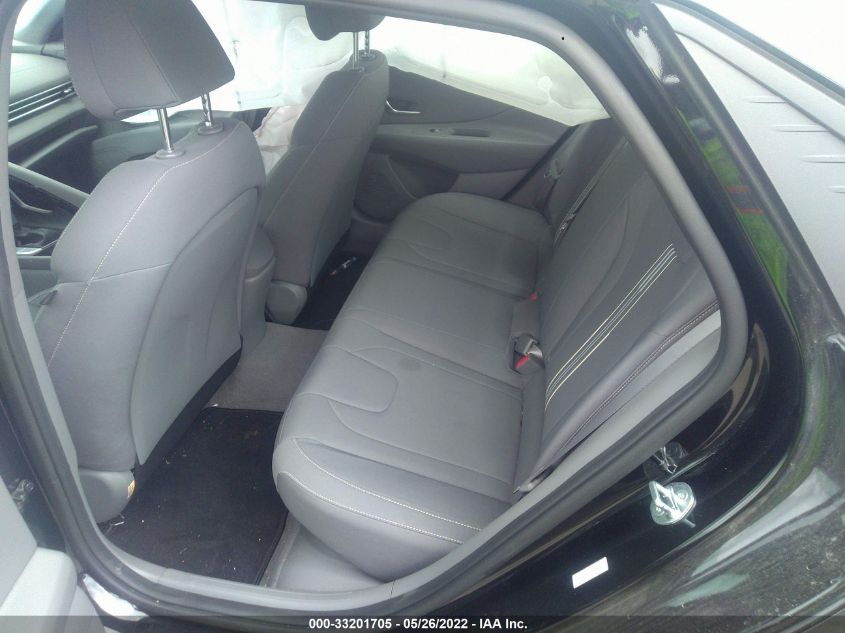 2021 HYUNDAI ELANTRA HYBRID BLUE KMHLM4AJ0MU006441