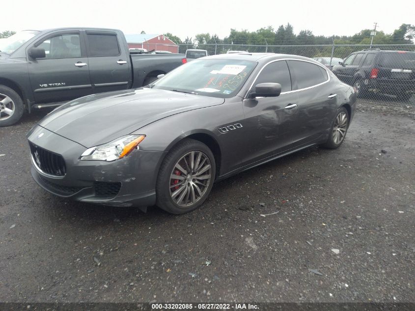 2016 MASERATI QUATTROPORTE S Q4 ZAM56RRA7G1188536