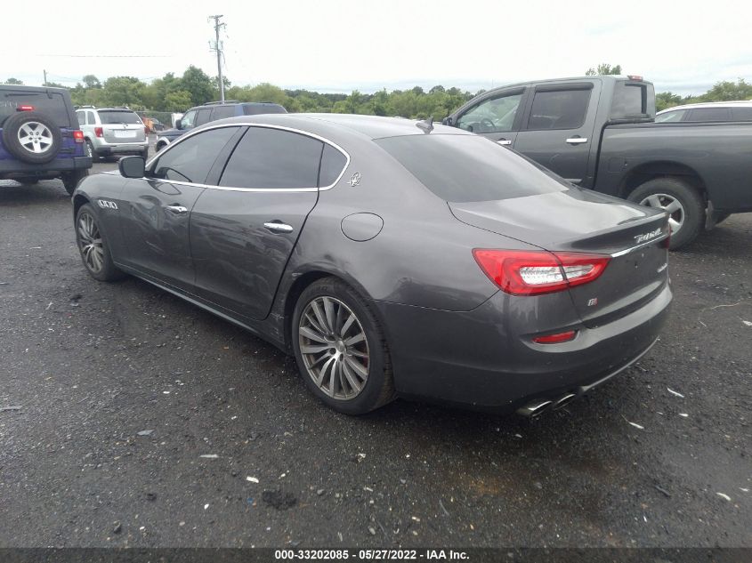 2016 MASERATI QUATTROPORTE S Q4 ZAM56RRA7G1188536