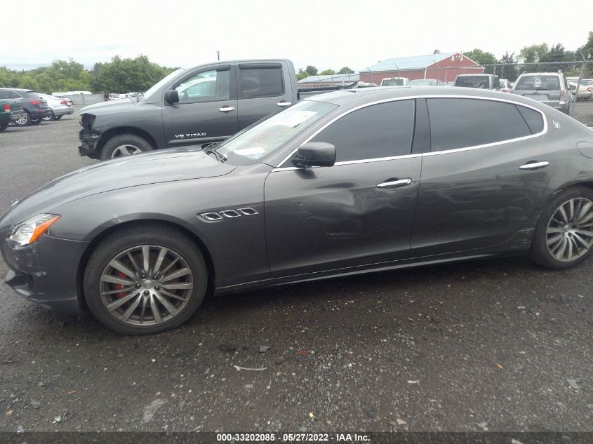 2016 MASERATI QUATTROPORTE S Q4 ZAM56RRA7G1188536