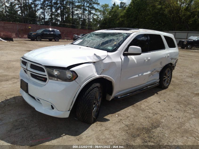 2013 DODGE DURANGO SXT 1C4RDHAG9DC669555