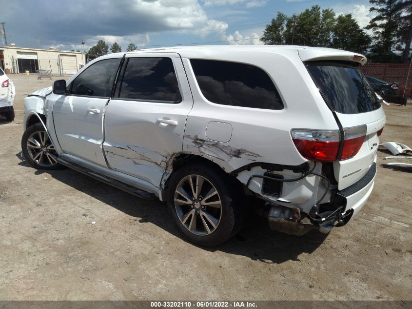 2013 DODGE DURANGO SXT 1C4RDHAG9DC669555
