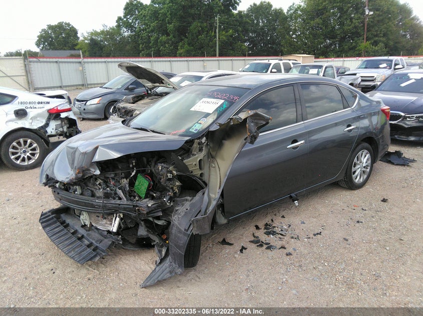 VIN 3N1AB7AP4KL623956 2019 NISSAN SENTRA SV