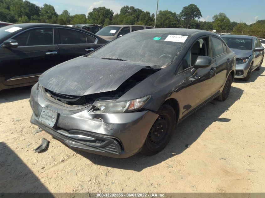 2013 HONDA CIVIC SDN LX 2HGFB2F50DH572613