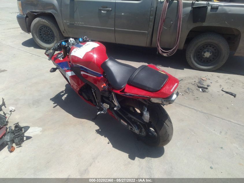 2021 HONDA CBR600 RA JH2PC40J4MK700501