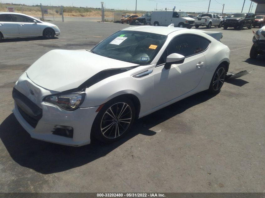 2015 SUBARU BRZ LIMITED JF1ZCAC14F9601995