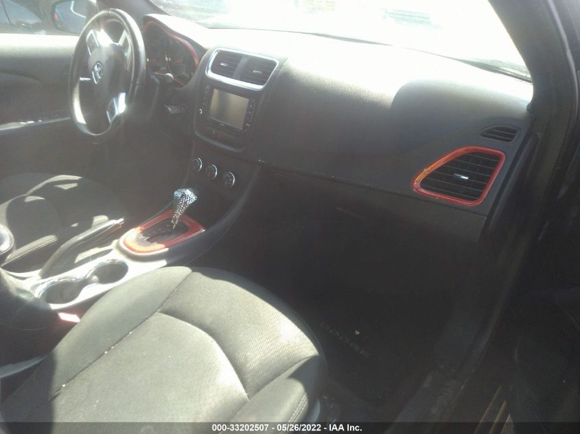 2013 DODGE AVENGER SXT 1C3CDZCB9DN541144