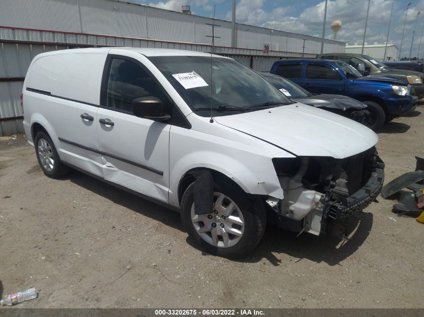 2014 RAM CARGO VAN TRADESMAN 2C4RRGAG1ER401863