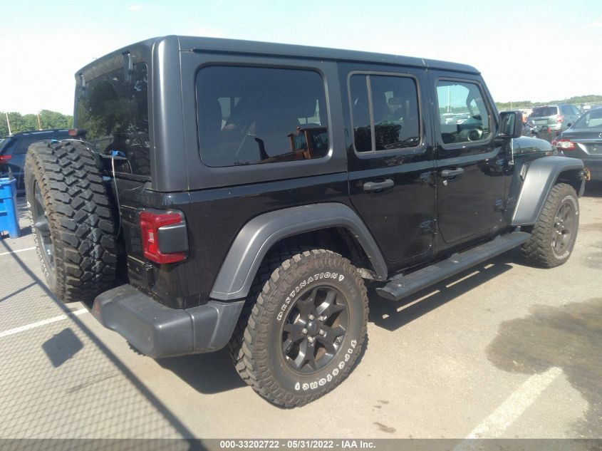 2020 JEEP WRANGLER UNLIMITED WILLYS 1C4HJXDG8LW197663