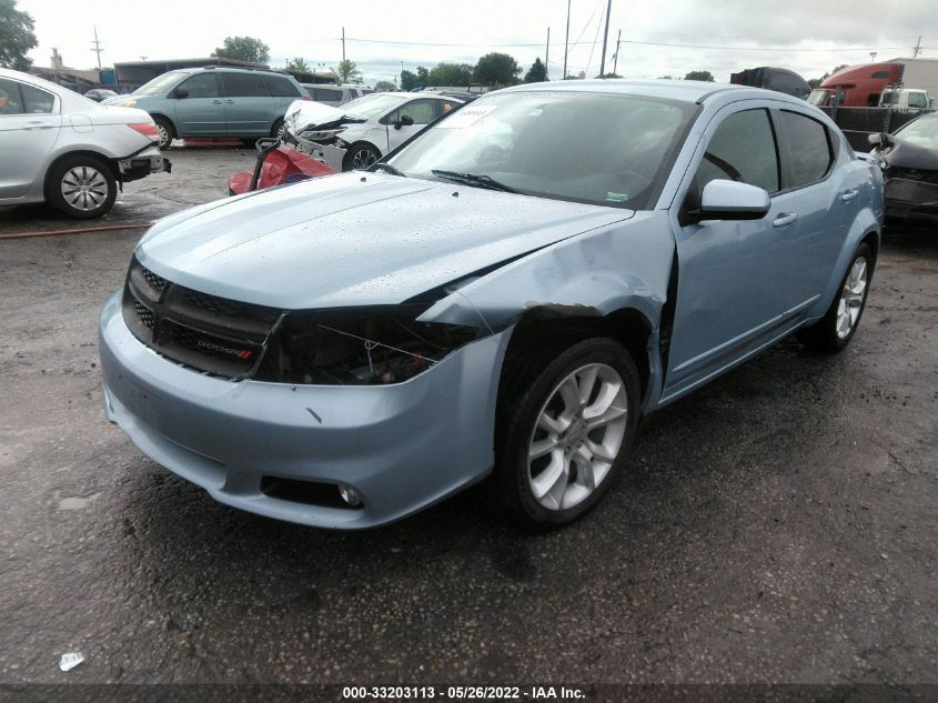 2013 DODGE AVENGER R/T 1C3CDZBG3DN591079