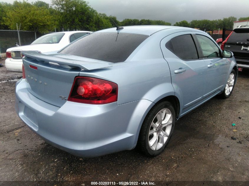 2013 DODGE AVENGER R/T 1C3CDZBG3DN591079