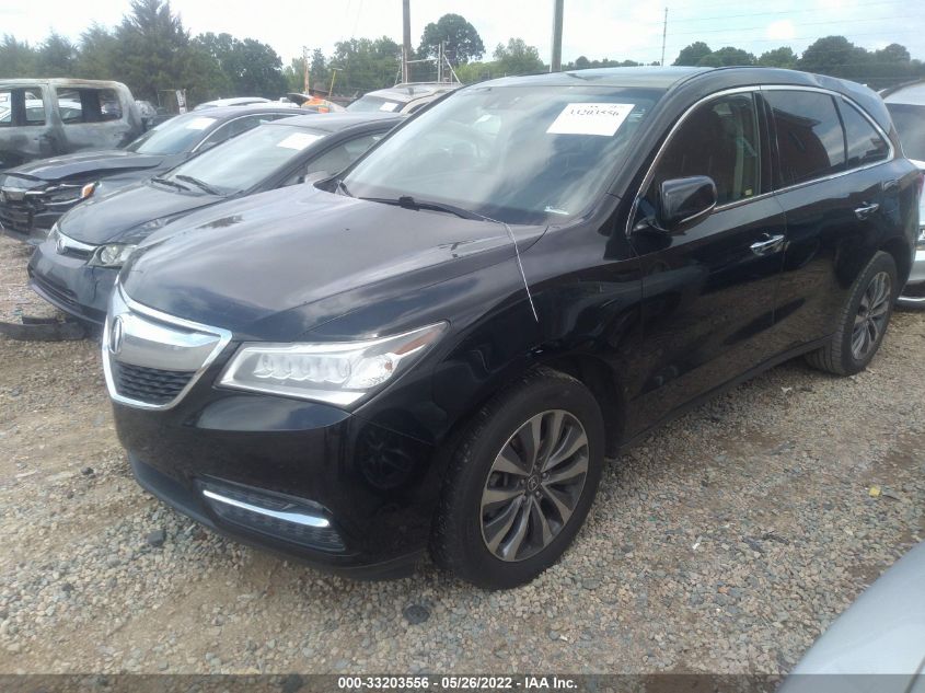 2014 ACURA MDX TECH PKG 5FRYD3H46EB014928