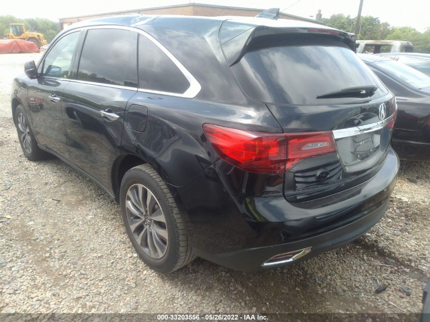 2014 ACURA MDX TECH PKG 5FRYD3H46EB014928