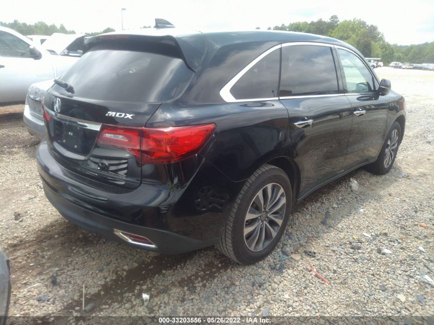 2014 ACURA MDX TECH PKG 5FRYD3H46EB014928