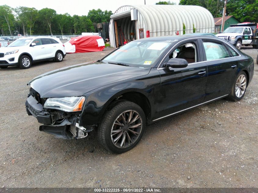 2014 AUDI A8 L 3.0L TDI WAURMAFDXEN001711