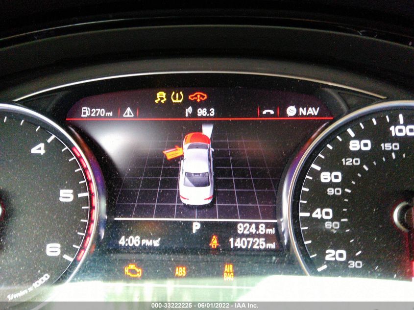 2014 AUDI A8 L 3.0L TDI WAURMAFDXEN001711