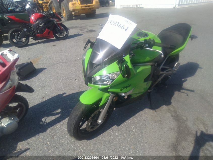 2009 KAWASAKI EX650 C JKAEXEC119DA25656