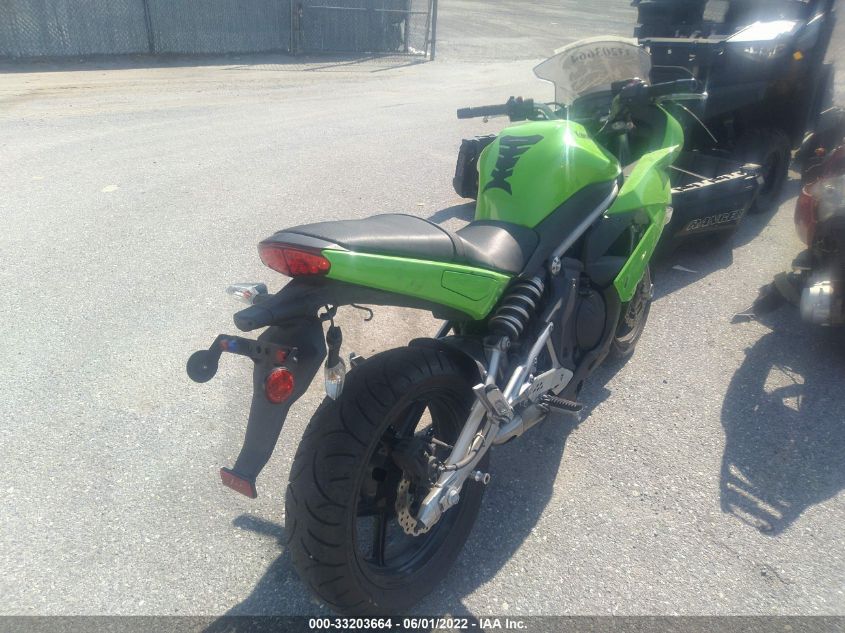 2009 KAWASAKI EX650 C JKAEXEC119DA25656