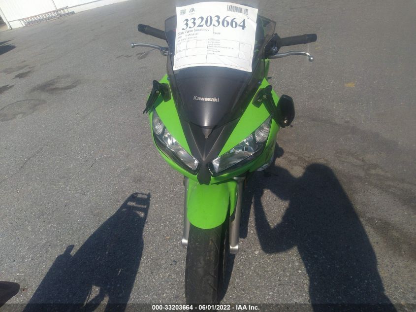 2009 KAWASAKI EX650 C JKAEXEC119DA25656