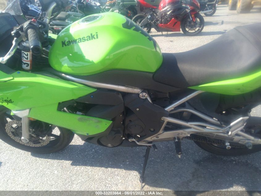 2009 KAWASAKI EX650 C JKAEXEC119DA25656