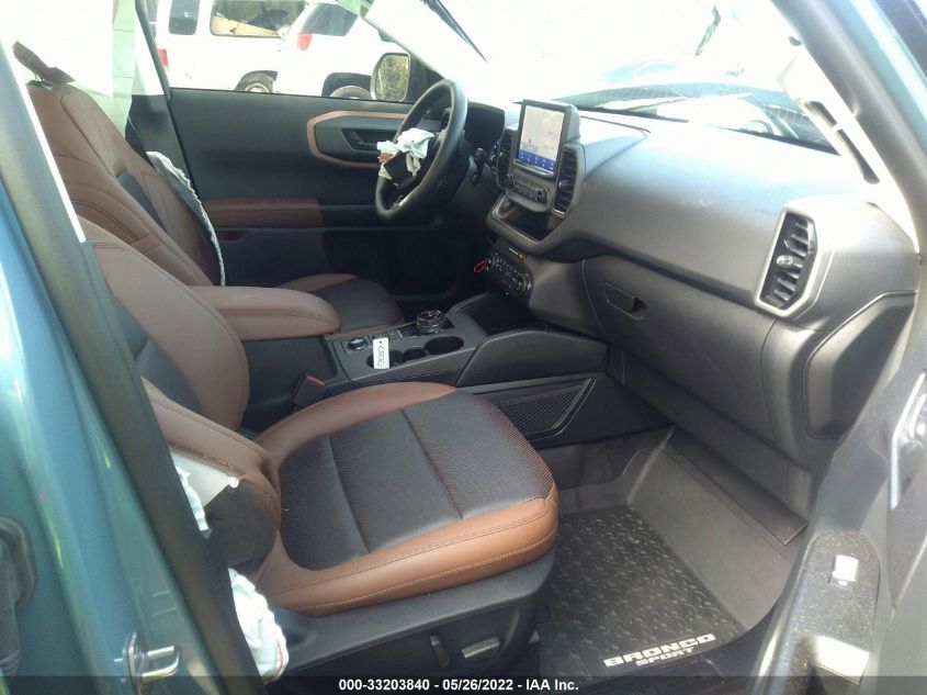 2021 FORD BRONCO SPORT BADLANDS 3FMCR9D99MRA87057