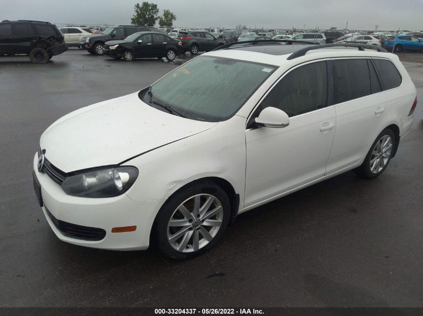 2013 VOLKSWAGEN JETTA SPORTWAGEN TDI W/SUNROOF & NAV 3VWML7AJ0DM658720
