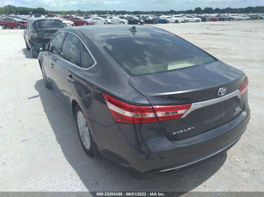 2013 TOYOTA AVALON HYBRID XLE PREMIUM 4T1BD1EB0DU002712
