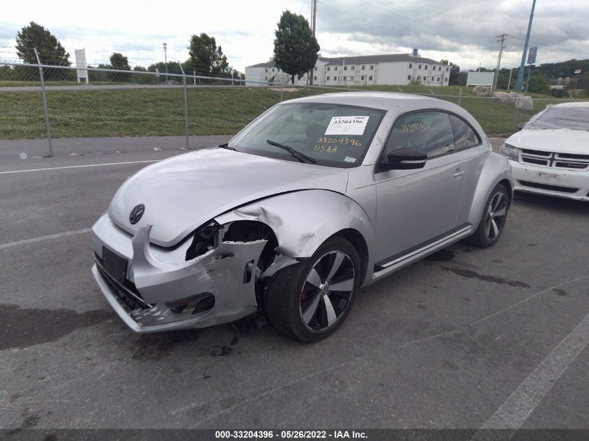 2013 VOLKSWAGEN BEETLE COUPE 2.0T TURBO 3VW4A7AT8DM654986