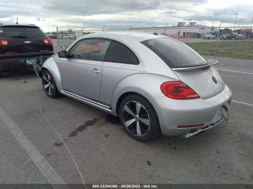 2013 VOLKSWAGEN BEETLE COUPE 2.0T TURBO 3VW4A7AT8DM654986