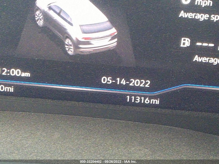 2020 VOLKSWAGEN ATLAS CROSS SPORT 3.6L V6 SEL 1V2ME2CA9LC226719