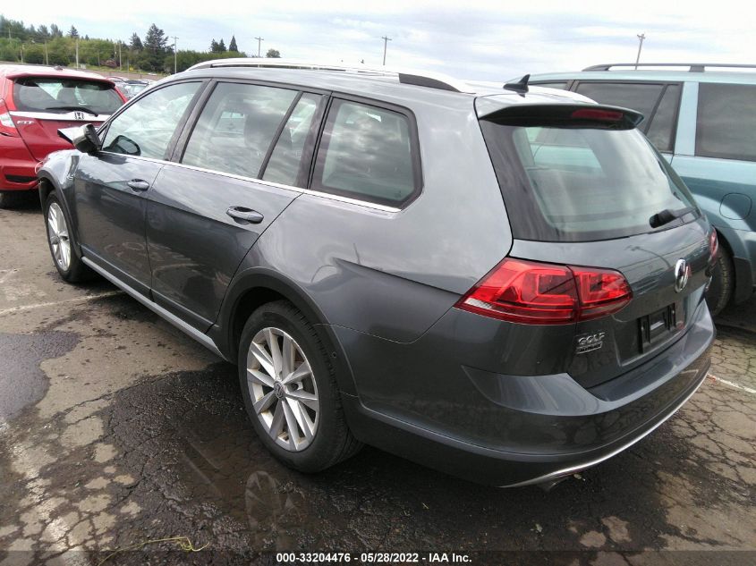 2017 VOLKSWAGEN GOLF ALLTRACK S/SE/SEL 3VWH17AU7HM524200