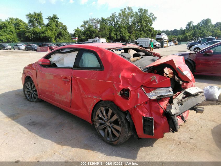 2013 KIA FORTE KOUP SX KNAFW6A3XD5707231