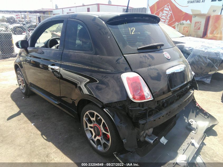 2015 FIAT 500 SPORT 3C3CFFBR5FT601799