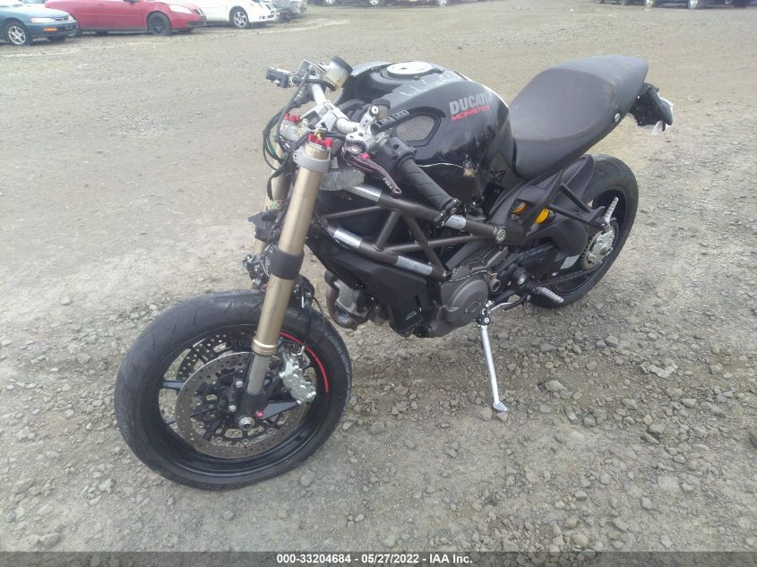 2012 DUCATI MONSTER 1110 ZDM1RARR1CB047097