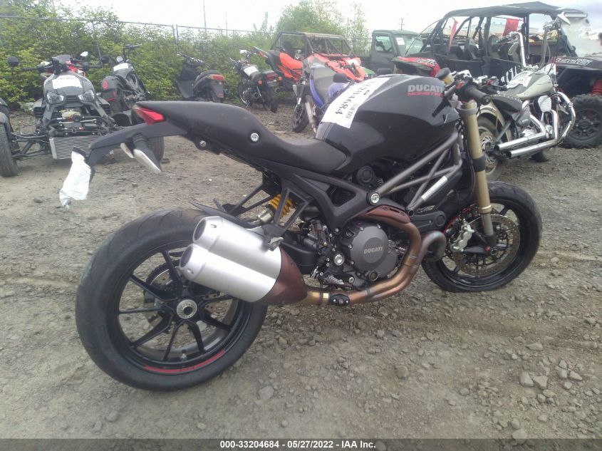 2012 DUCATI MONSTER 1110 ZDM1RARR1CB047097