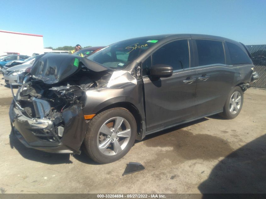 2018 HONDA ODYSSEY EX-L 5FNRL6H73JB057122