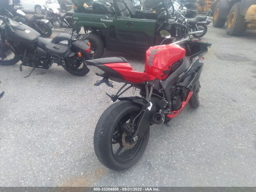 2012 KAWASAKI ZX600 R JKAZX4R18CA034816