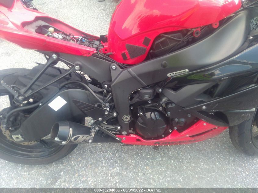 2012 KAWASAKI ZX600 R JKAZX4R18CA034816
