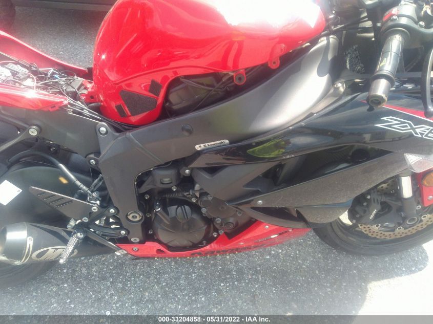 2012 KAWASAKI ZX600 R JKAZX4R18CA034816