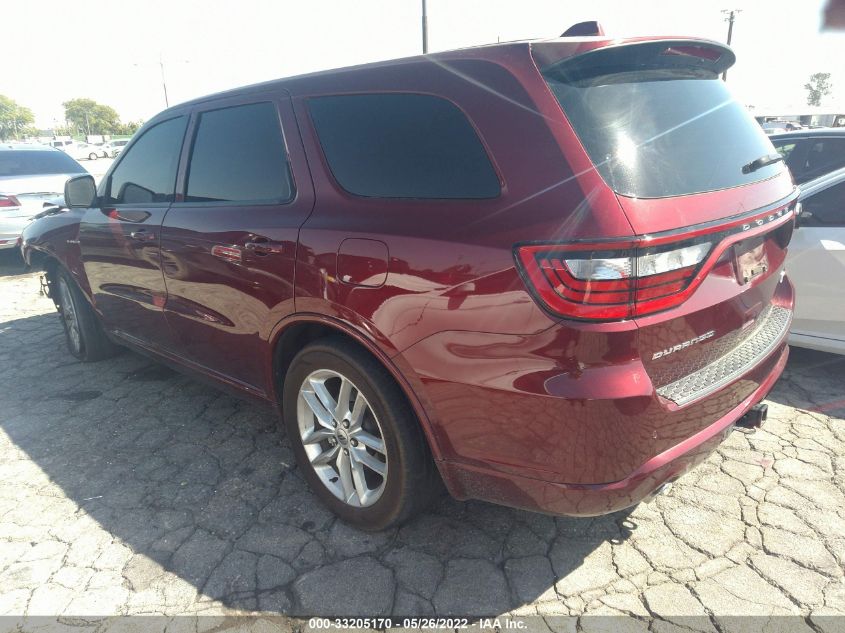 2021 DODGE DURANGO R/T 1C4SDHCT1MC608972