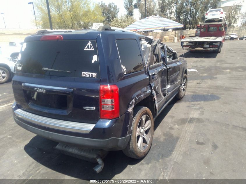 2016 JEEP PATRIOT LATITUDE 1C4NJPFA4GD561381