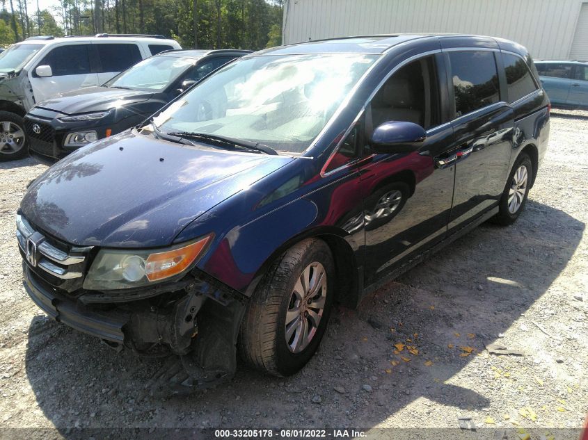 2014 HONDA ODYSSEY EX-L 5FNRL5H60EB088268