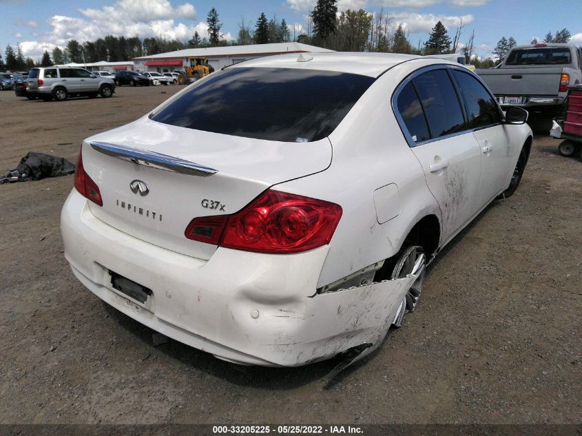 2013 INFINITI G37 SEDAN X JN1CV6AR8DM756143