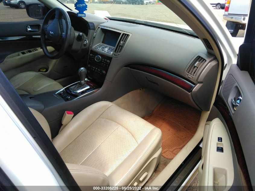 2013 INFINITI G37 SEDAN X JN1CV6AR8DM756143