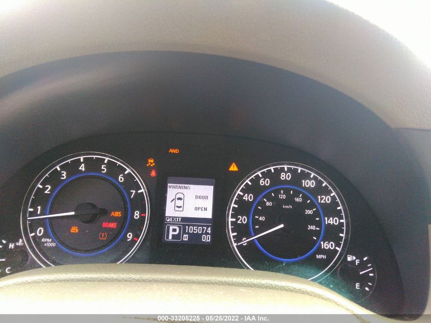 2013 INFINITI G37 SEDAN X JN1CV6AR8DM756143
