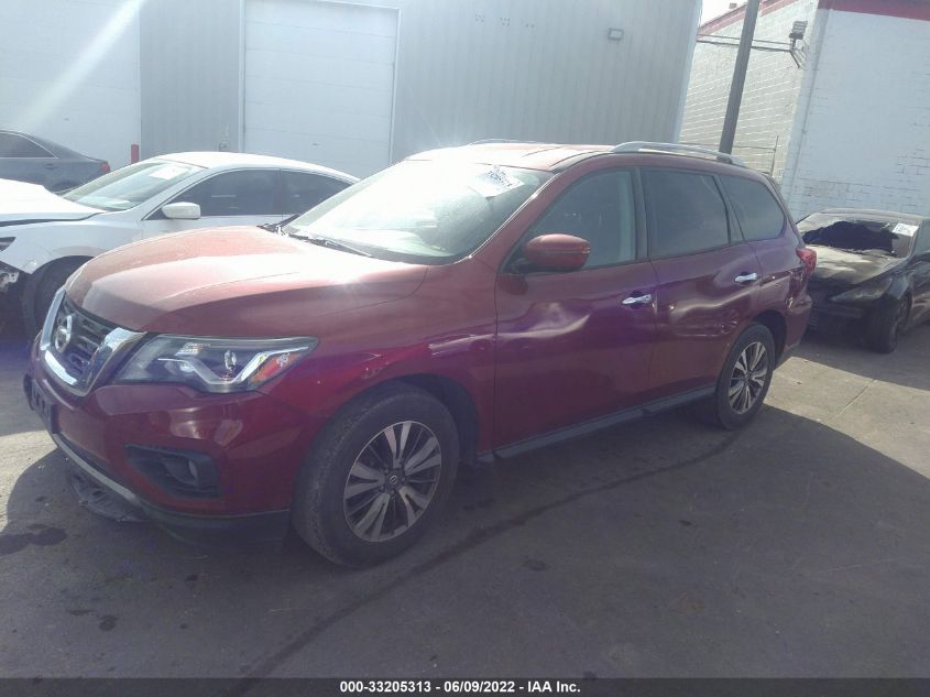 2018 NISSAN PATHFINDER SV 5N1DR2MM4JC668086