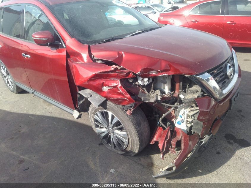 2018 NISSAN PATHFINDER SV 5N1DR2MM4JC668086