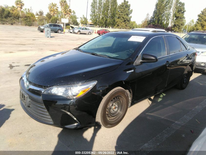 2015 TOYOTA CAMRY HYBRID HYBRID/LE/XLE/SE 4T1BD1FK9FU169121