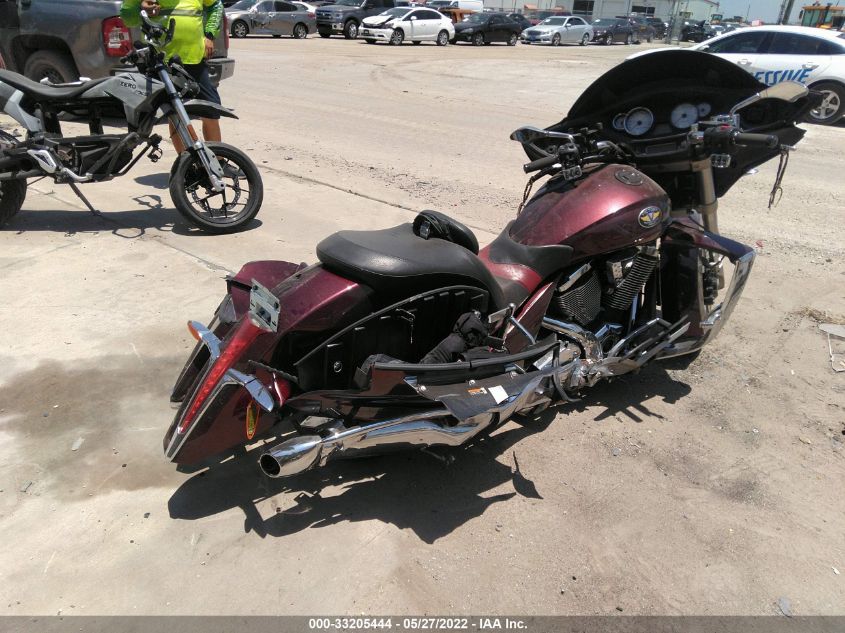 2010 VICTORY MOTORCYCLES CROSS COUNTRY 5VPDB36D9A3003178